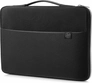 HP 15.6" Carry sleeve notebook cover, черный/серебро