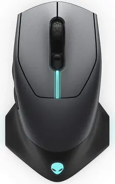 Dell Alienware AW610M wired/Wireless Gaming Mouse, Dark Side Of The Moon, USB