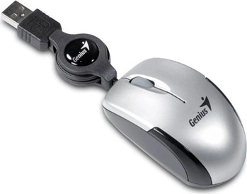 Genius Micro Traveler серебро, USB