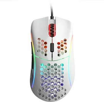 Glorious Model D white shiny, USB