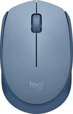 Logitech M171 wireless Mouse blue-grey, USB