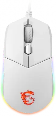 MSI Clutch GM11 Gaming Mouse white, USB