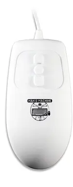 Man & Machine Mighty Mouse 5 medical Silikonmaus, white, USB