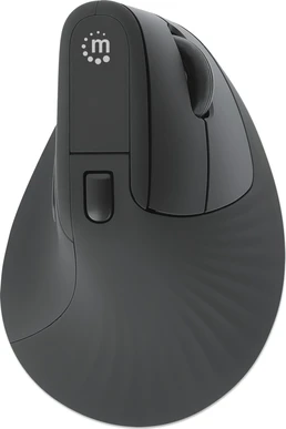 Manhattan Office Pro vertical Ergonomic wireless Mouse, черный, USB