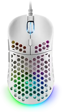 Mars Gaming MM55 white, USB