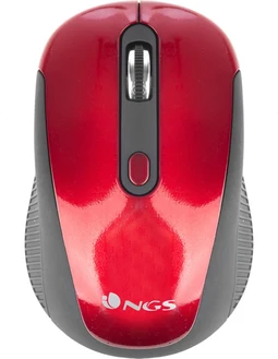 NGS Haze wireless Mouse красный, USB