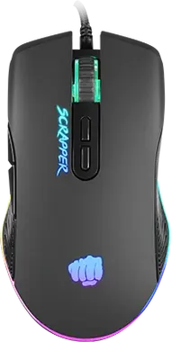Natec Fury Scrapper Gaming Mouse black, USB