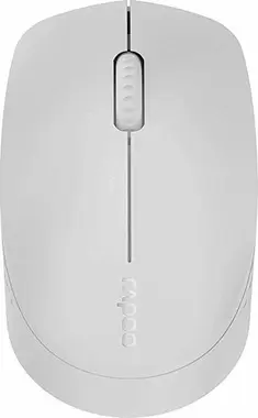 Rapoo M100 Silent light grey, USB/Bluetooth