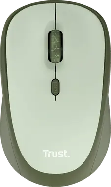 Trust Yvi+ Silent wireless Mouse green, ECO certified, USB