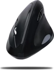 Adesso iMouse E30 wireless vertical Programmable Mouse black, USB