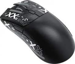 Attack Shark R1 wireless Gaming Mouse black, incl. Grip Tape, USB/Bluetooth