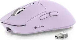 Attack Shark X3 wireless Gaming Mouse lilac, USB/Bluetooth