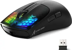 Attack Shark X5 wireless Gaming Mouse black, USB/Bluetooth