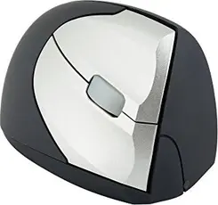 BakkerElkhuizen HandShake Mouse wireless, vertical mouse right black/silver, USB