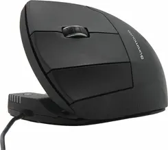 Contour Design UniMouse vertical mouse, black matte, left hander, USB