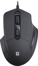 Defender date MB-347 wired Optical Mouse black, USB