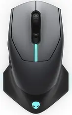 Dell Alienware AW610M wired/Wireless Gaming Mouse, Dark Side Of The Moon, USB
