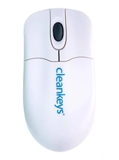 GETT CleanKeys CKM2W wireless Waterproof Mouse, белый, USB