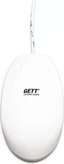 GETT KH24207 Silicone Mouse with click-Scroll, white, USB