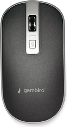 Gembird wireless Optical Mouse 4B-06 черный/серебро, USB