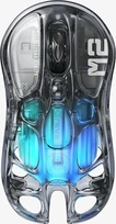GravaStar Mercury M2 wireless Gaming Mouse, прозрачный черный, USB/Bluetooth