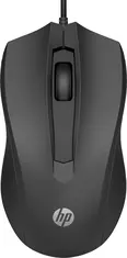 HP wired Mouse 100 black, USB