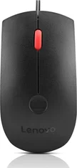 Lenovo Fingerprint Biometric Mouse Gen2, black/red, USB