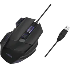 LogiLink Gaming Mouse, black, USB