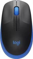Logitech M190 Full-Size wireless Mouse blue, USB