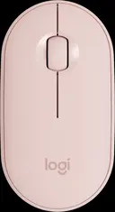 Logitech M350 Pebble wireless Mouse Rose, USB/Bluetooth