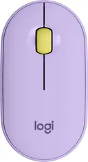 Logitech M350 Pebble wireless Mouse Lavender Lemonade, USB/Bluetooth