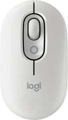 Logitech POP wireless Mouse, Off-white, Logi Bolt, USB/Bluetooth