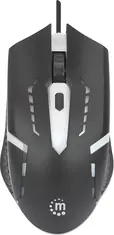 Manhattan RGB Gaming-mouse, 4 keys, 1500dpi, black, USB