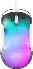 Mars Gaming MMGLOW white, USB
