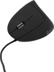 MediaRange vertical mouse black, left hander, USB
