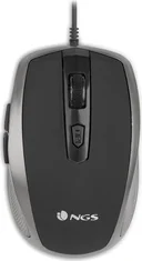 NGS Tick wired Mouse silver, USB