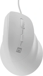 Natec Crake 2 Pro vertical wired Mouse white, USB