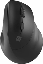 Natec Crake 2 vertical wireless Mouse black, USB/Bluetooth