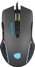 Natec Fury Hustler Gaming Mouse grey/black, USB