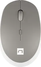 Natec Harrier 2 wireless Mouse white/grey, Bluetooth