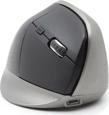 Ordissimo vertical Ergonomic wireless Mouse black/grey, USB