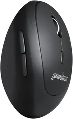 Perixx PERIMICE-819 wireless Ergonomic vertical Mouse black, USB/Bluetooth