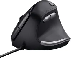 Trust Bayo vertical Ergonomic Mouse black/grey, ECO certified, USB