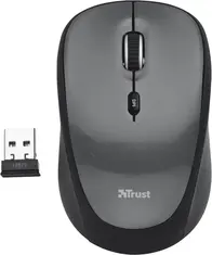 Trust Yvi wireless Mouse black, USB