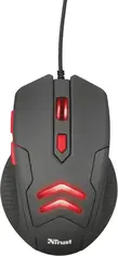 Trust Ziva Gaming Mouse with mousepad black, USB