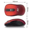 Act wireless Mouse 1600dpi red, USB