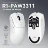 Attack Shark R1 wireless Gaming Mouse red, USB/Bluetooth