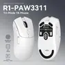 Attack Shark R1 wireless Gaming Mouse white, USB/Bluetooth