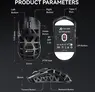 Attack Shark R3 wireless Gaming Mouse grey, USB/Bluetooth