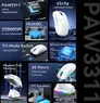 Attack Shark X11 wireless Gaming Mouse white, USB/Bluetooth